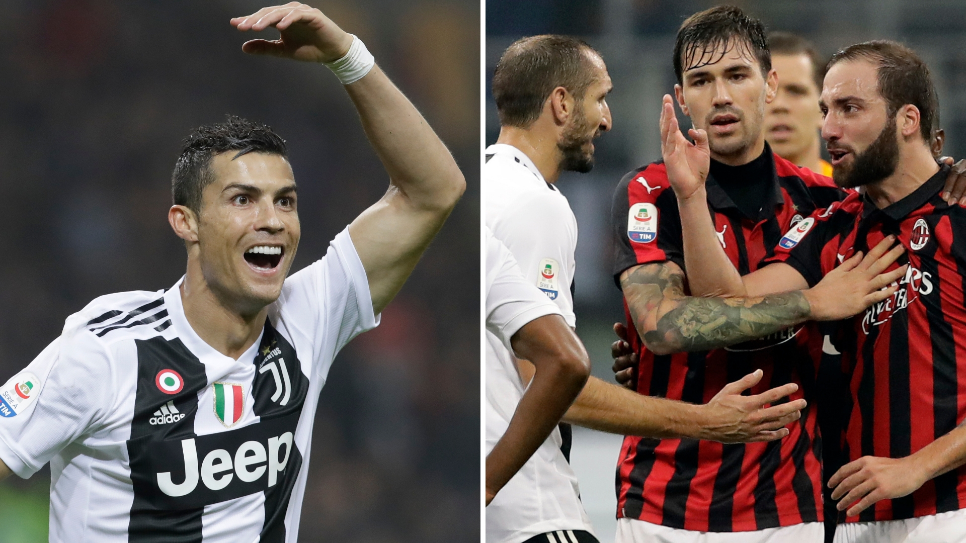 What Ronaldo Told Higuaín After Milan Striker Lost - Gonzalo Higuain Vs Juventus , HD Wallpaper & Backgrounds