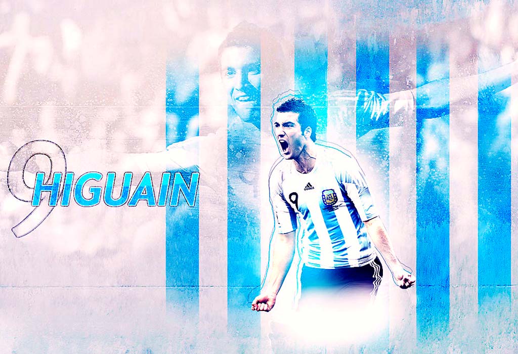 View Full Size - Higuain Argentina 2010 , HD Wallpaper & Backgrounds