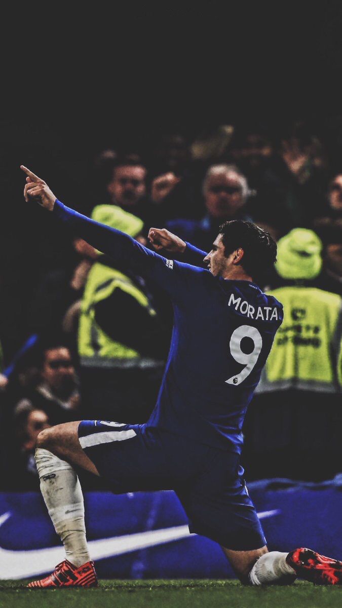 Morata Goal Against Man United , HD Wallpaper & Backgrounds