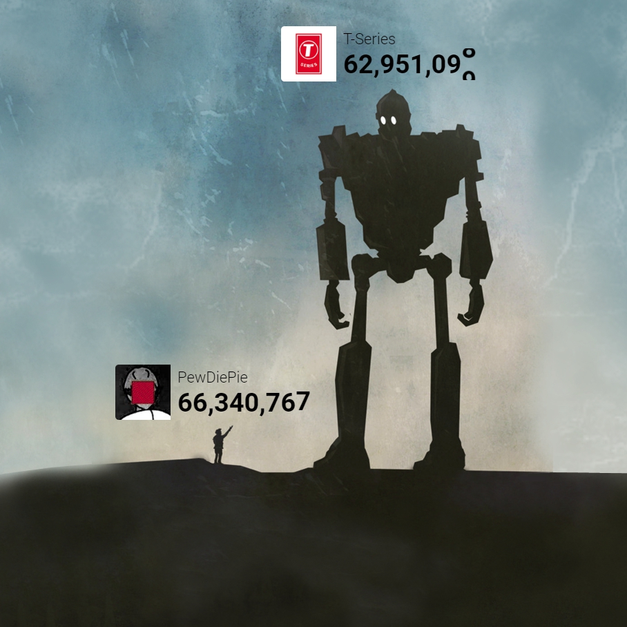 Subscribe To Download - Pewdiepie Vs T Series Live Sub Count , HD Wallpaper & Backgrounds