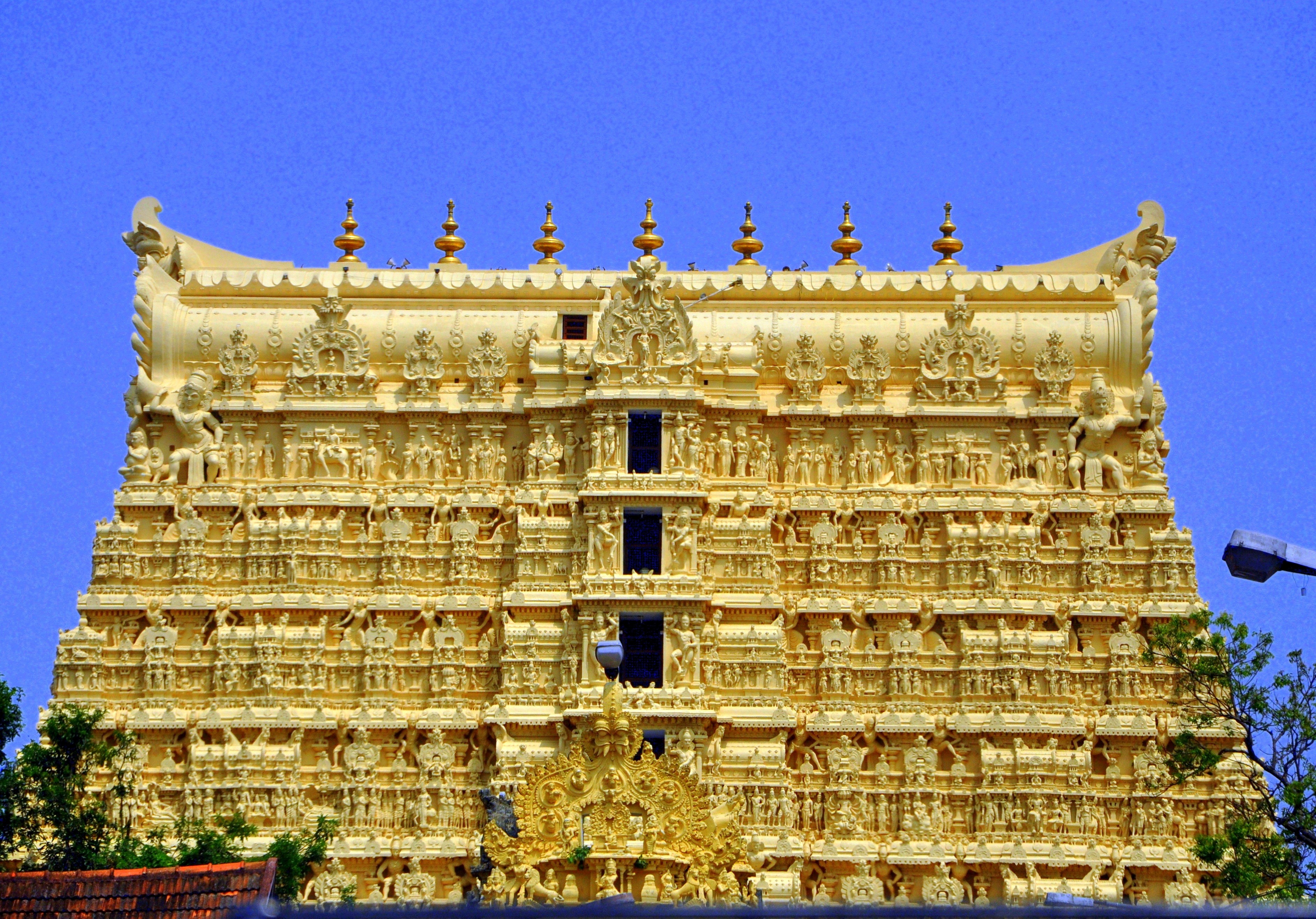 Sri Padmanabhaswamy Temple , HD Wallpaper & Backgrounds