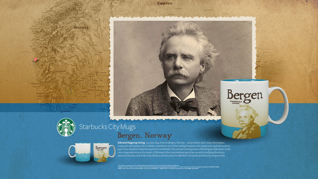 Starbucks City Mug Bergen Desktop Wallpaper - Starbucks City Mugs Japan Desktop , HD Wallpaper & Backgrounds