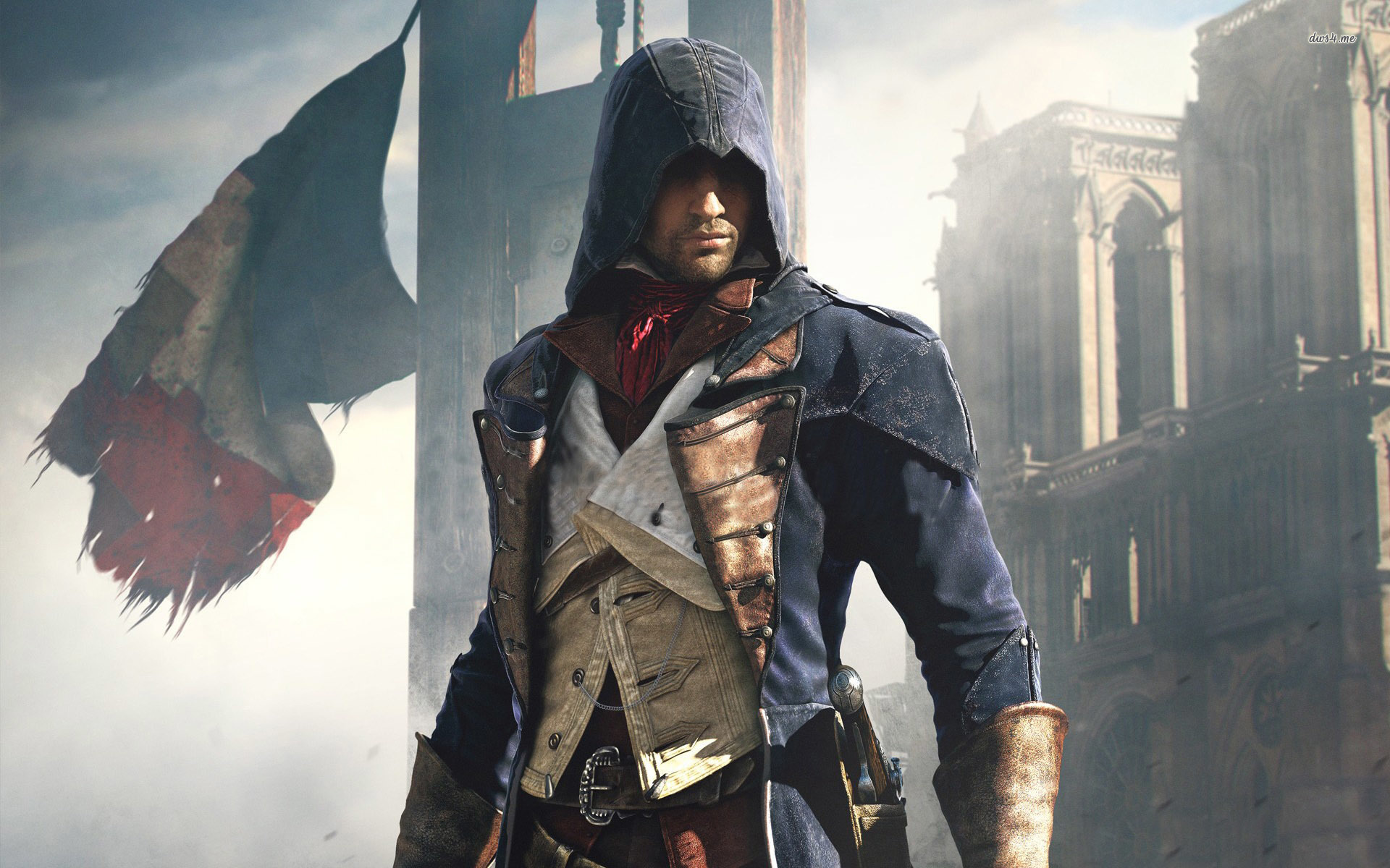 Assassin's Creed Unity With Edward Kenway Wallpaper - Assassin's Creed Unity , HD Wallpaper & Backgrounds