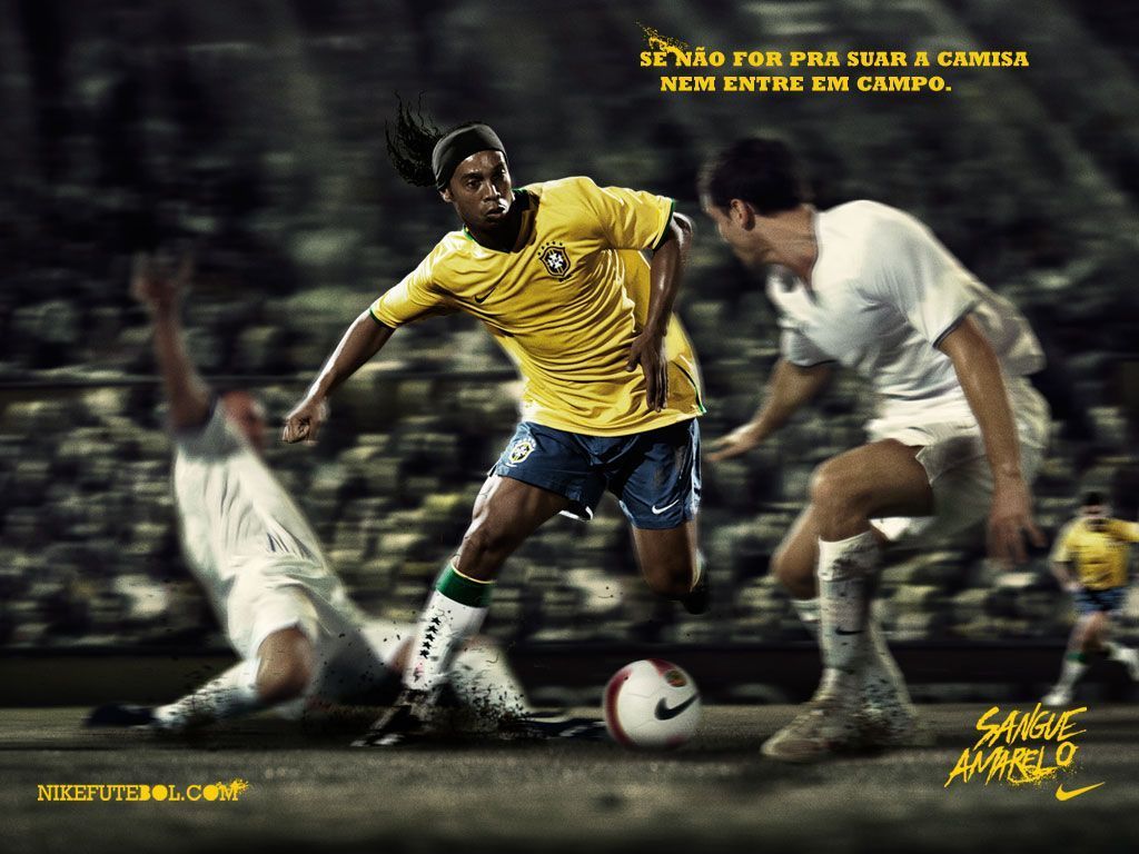Download Soccer Quotes Wallpaper Gallery - Nike Ronaldinho 90 Ball , HD Wallpaper & Backgrounds