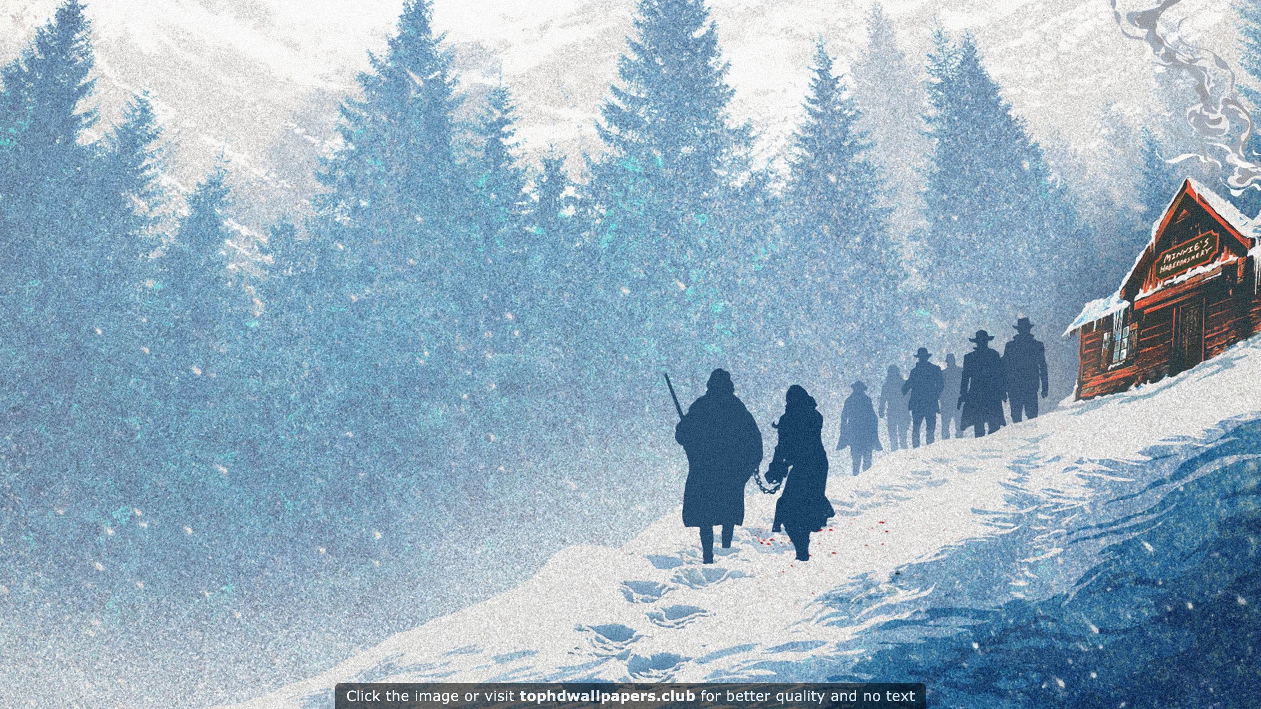 The Hateful Eight Hd Wallpaper For Your Pc, Mac Or - Hateful Eight , HD Wallpaper & Backgrounds