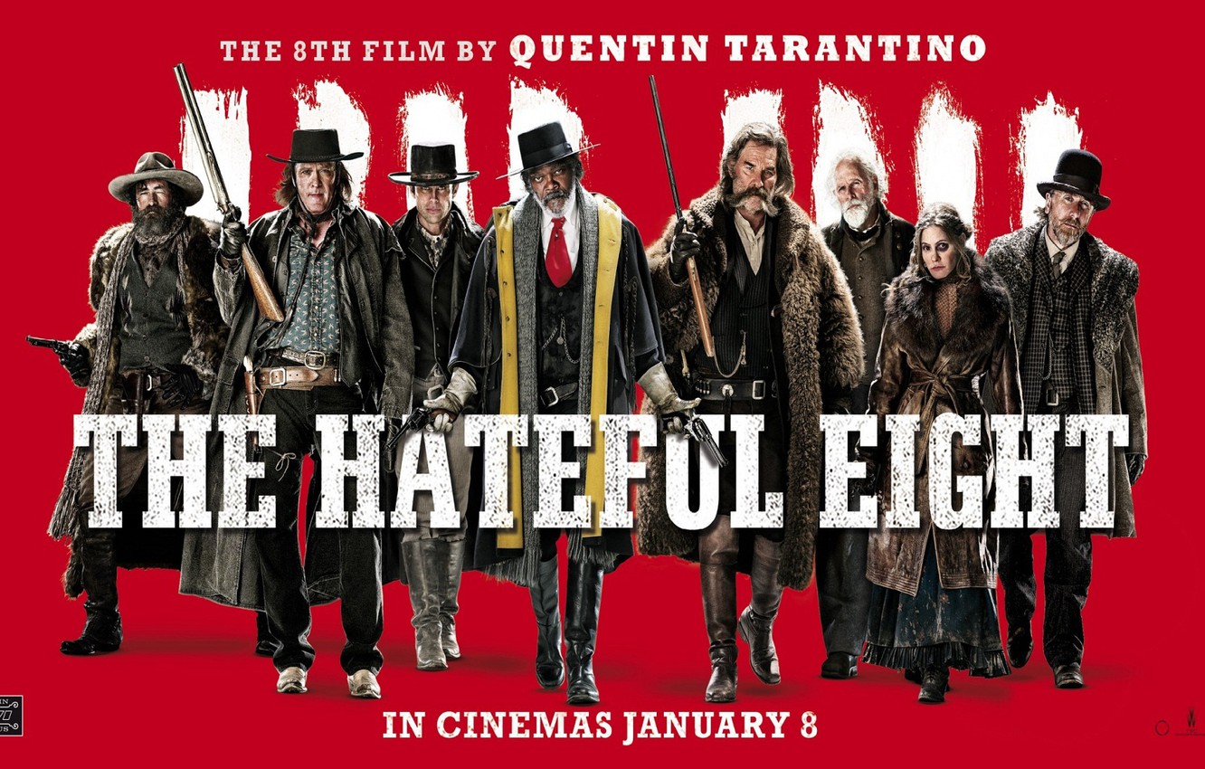Photo Wallpaper Tarantino, The Hateful Eight, Disgusting - Hateful Eight , HD Wallpaper & Backgrounds