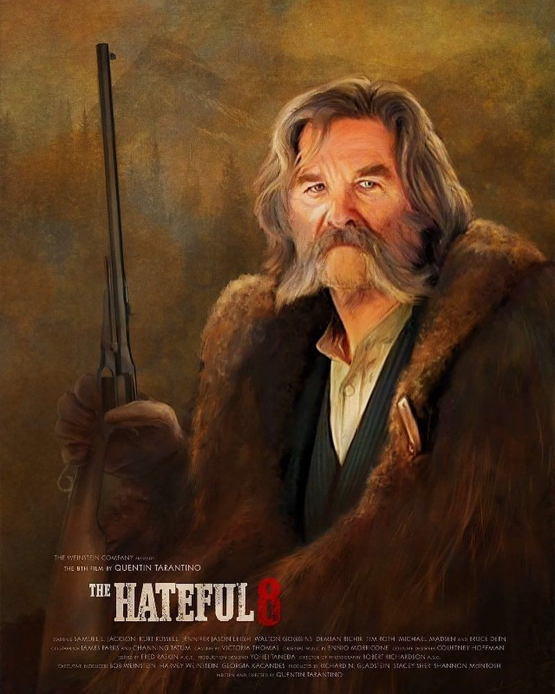 Great The Hateful Eight Hd Wallpaper From Gallsource - Kurt Russell John Ruth , HD Wallpaper & Backgrounds