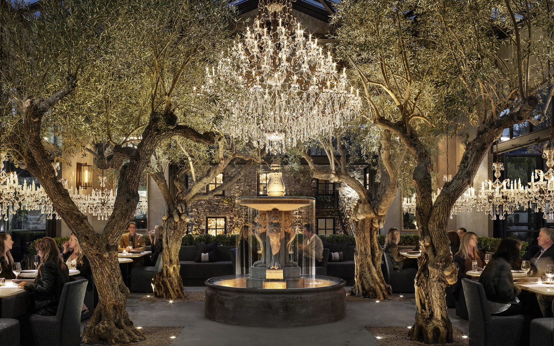 Rh Yountville Features The Brand's First Stand-alone - Restoration Hardware Restaurant Yountville , HD Wallpaper & Backgrounds