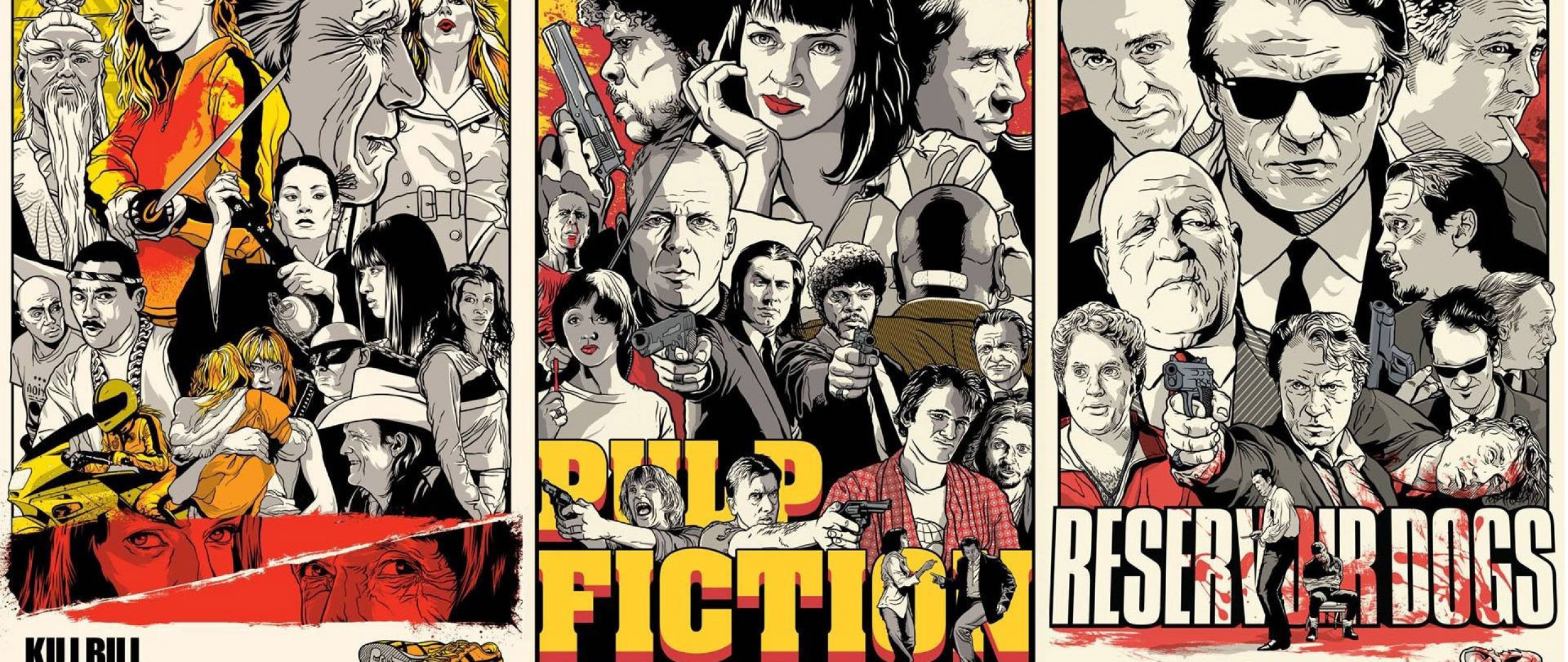 Quentin Tarantino The Hateful Eight Wallpapers - Reservoir Dogs Poster Art , HD Wallpaper & Backgrounds