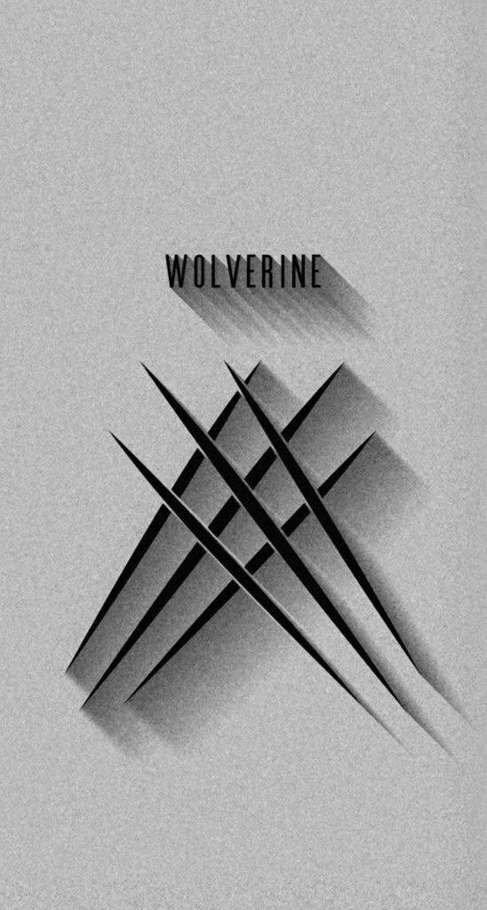 Wolverine Claw Marks Monochrome Wallpaper - Logan Wolverine Wallpaper Iphone , HD Wallpaper & Backgrounds
