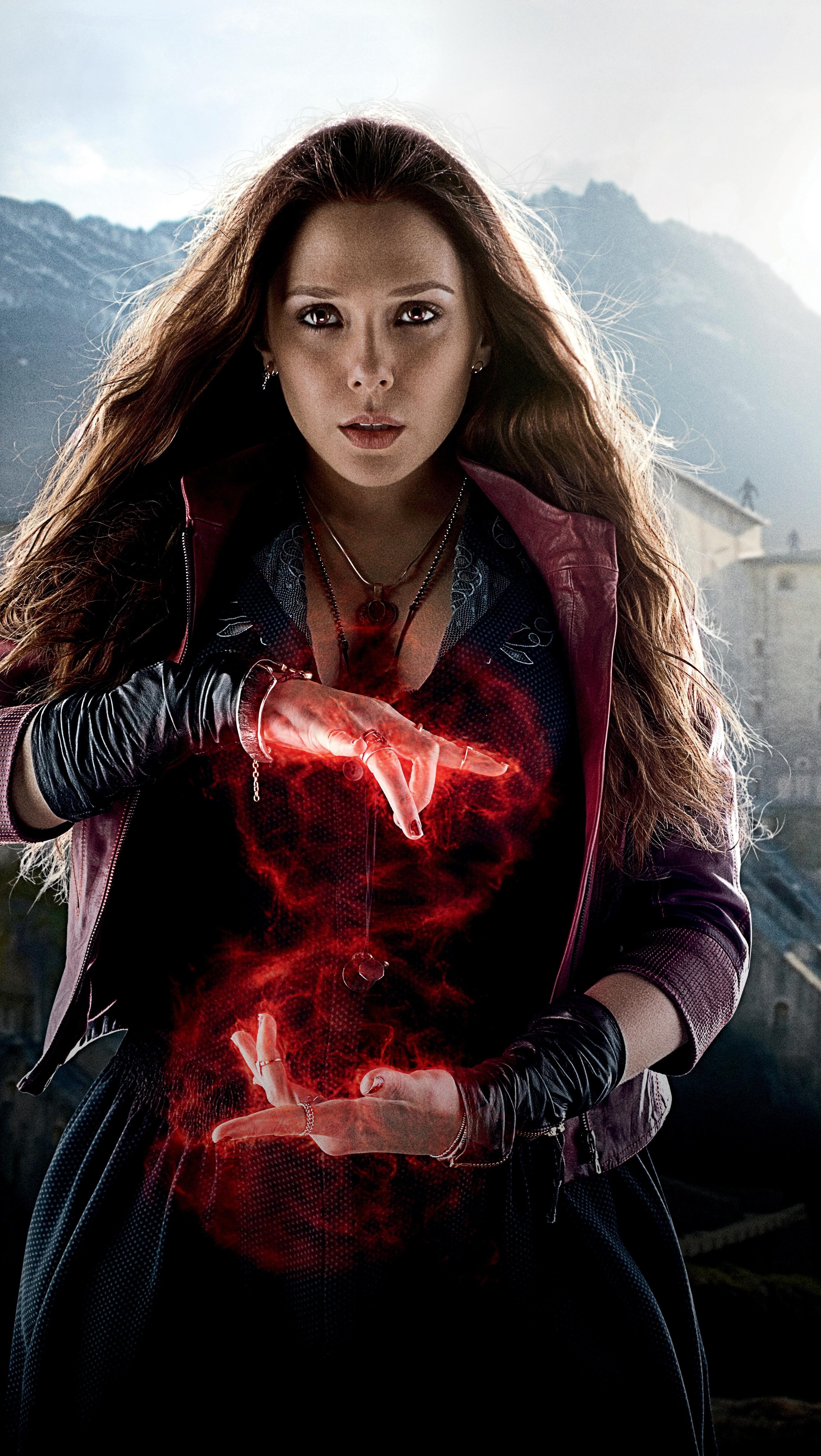 Age Of Ultron, #scarlet Witch, #the Avengers, #elizabeth - Elizabeth Olsen Avengers Hd , HD Wallpaper & Backgrounds