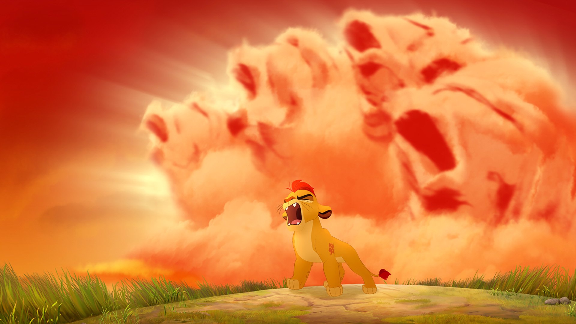 The Lion Guard - Lion Roar Of The Elders , HD Wallpaper & Backgrounds