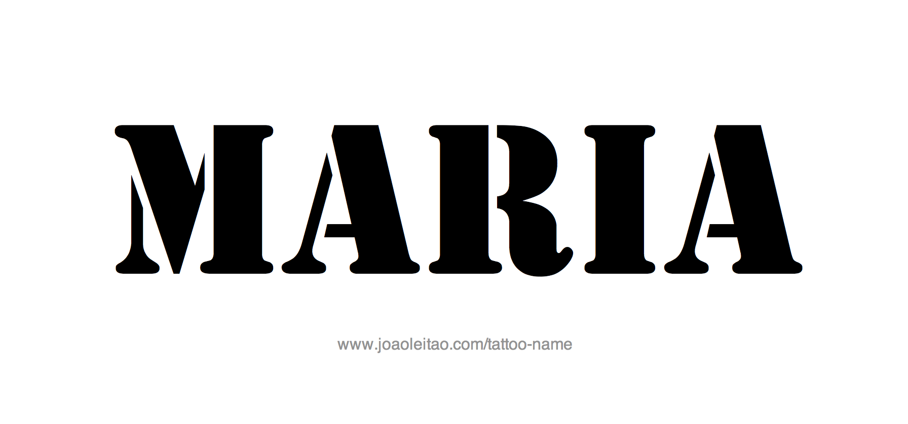 Maria Name Tattoo Designs - Graphics , HD Wallpaper & Backgrounds