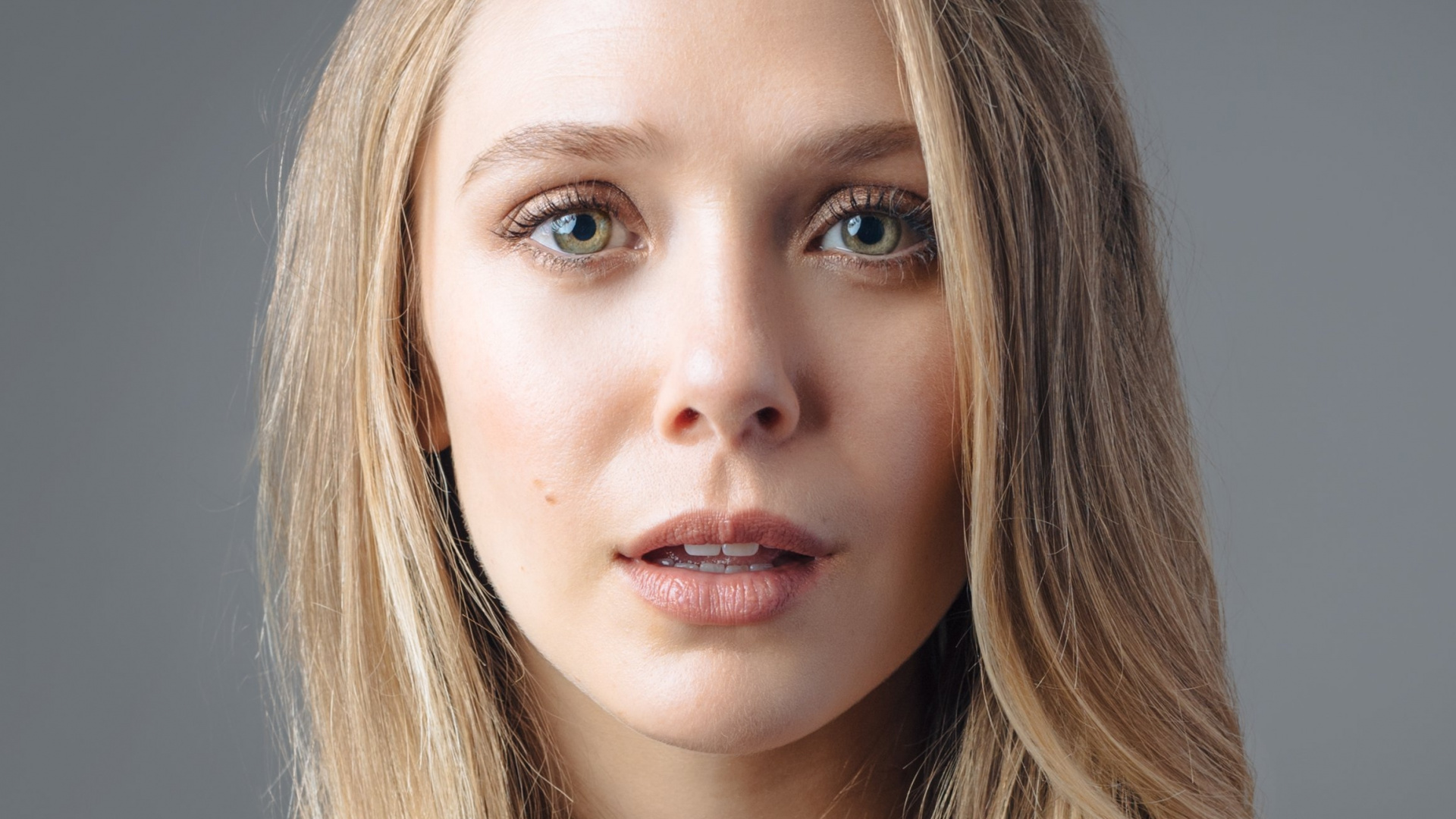 Face, Beautiful, Actress, Elizabeth Olsen, Wallpaper - Elizabeth Olsen Face Close Up , HD Wallpaper & Backgrounds