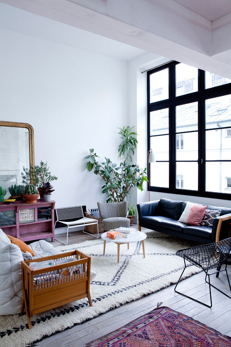 Bien Fait Makes Rad Wallpaper - Bohemian Style Apartment , HD Wallpaper & Backgrounds