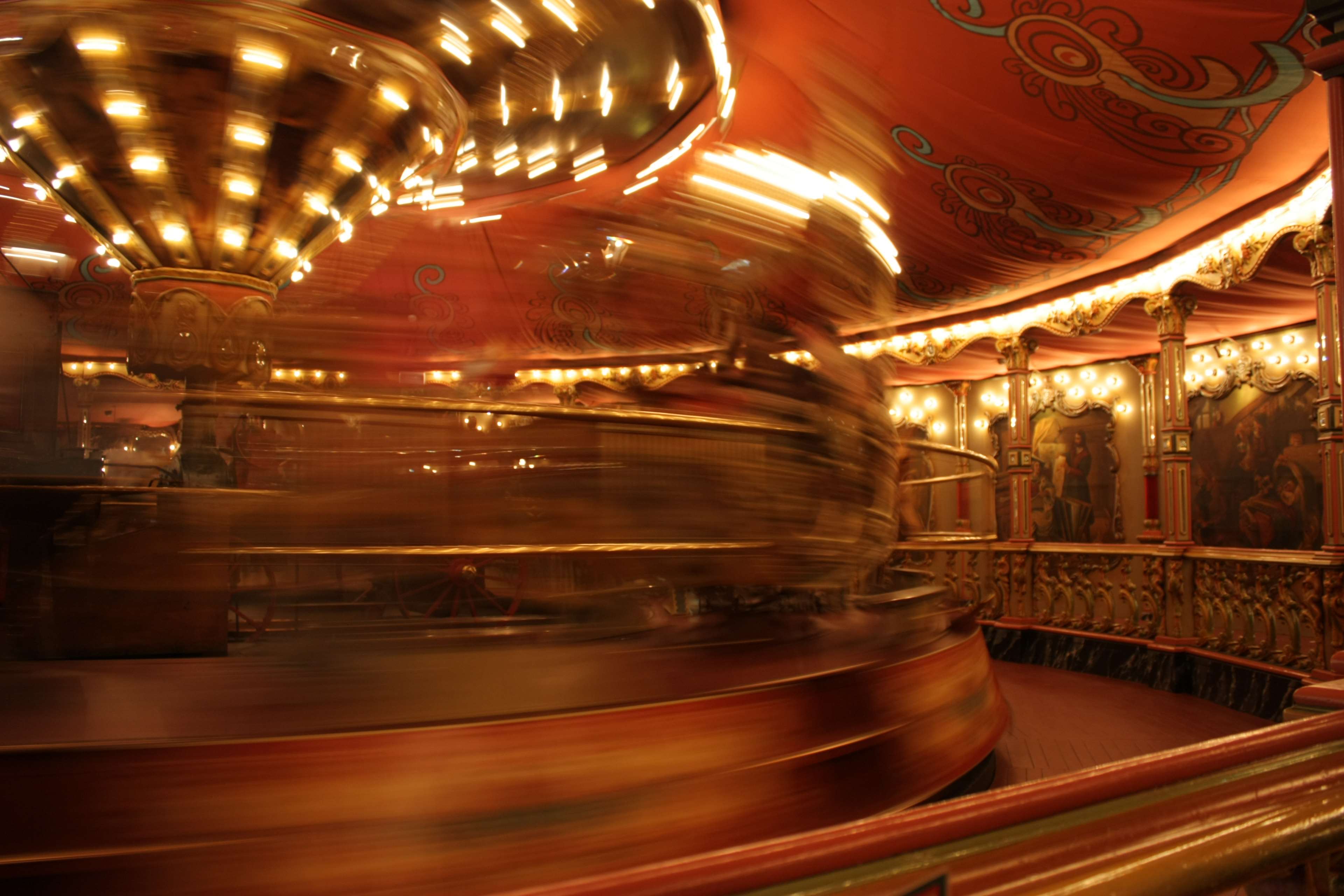 Amusement Park, Carousel, Efteling, Kaatsheuvel, Lights, - Maritime Museum , HD Wallpaper & Backgrounds