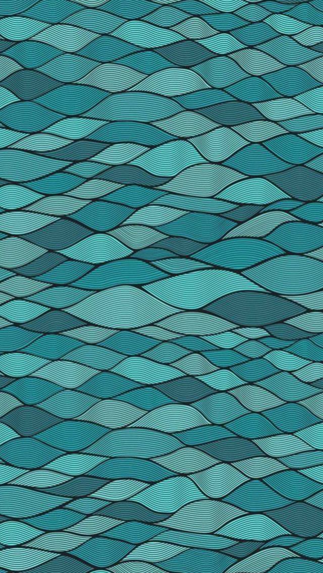 Waves Iphone 5s Wallpaper Download - Geometric Patterns Waves , HD Wallpaper & Backgrounds