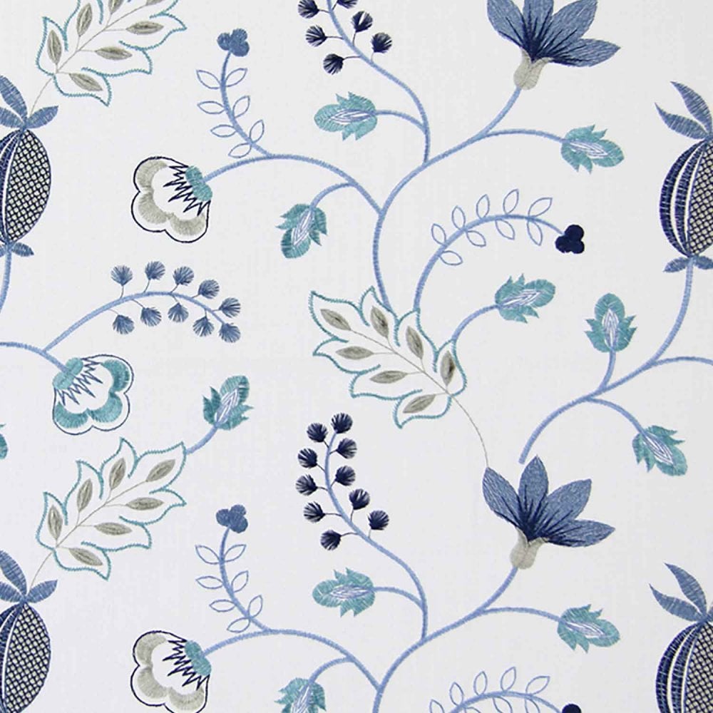 Prestigious Textiles 3011/705 Fiorella Indigo - Linen , HD Wallpaper & Backgrounds
