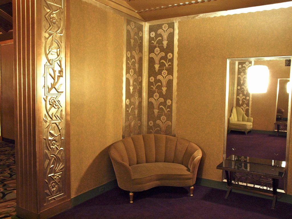 Deco Mural Design Beau Interior Art Deco Interior Art - Gold Art Deco Interior , HD Wallpaper & Backgrounds