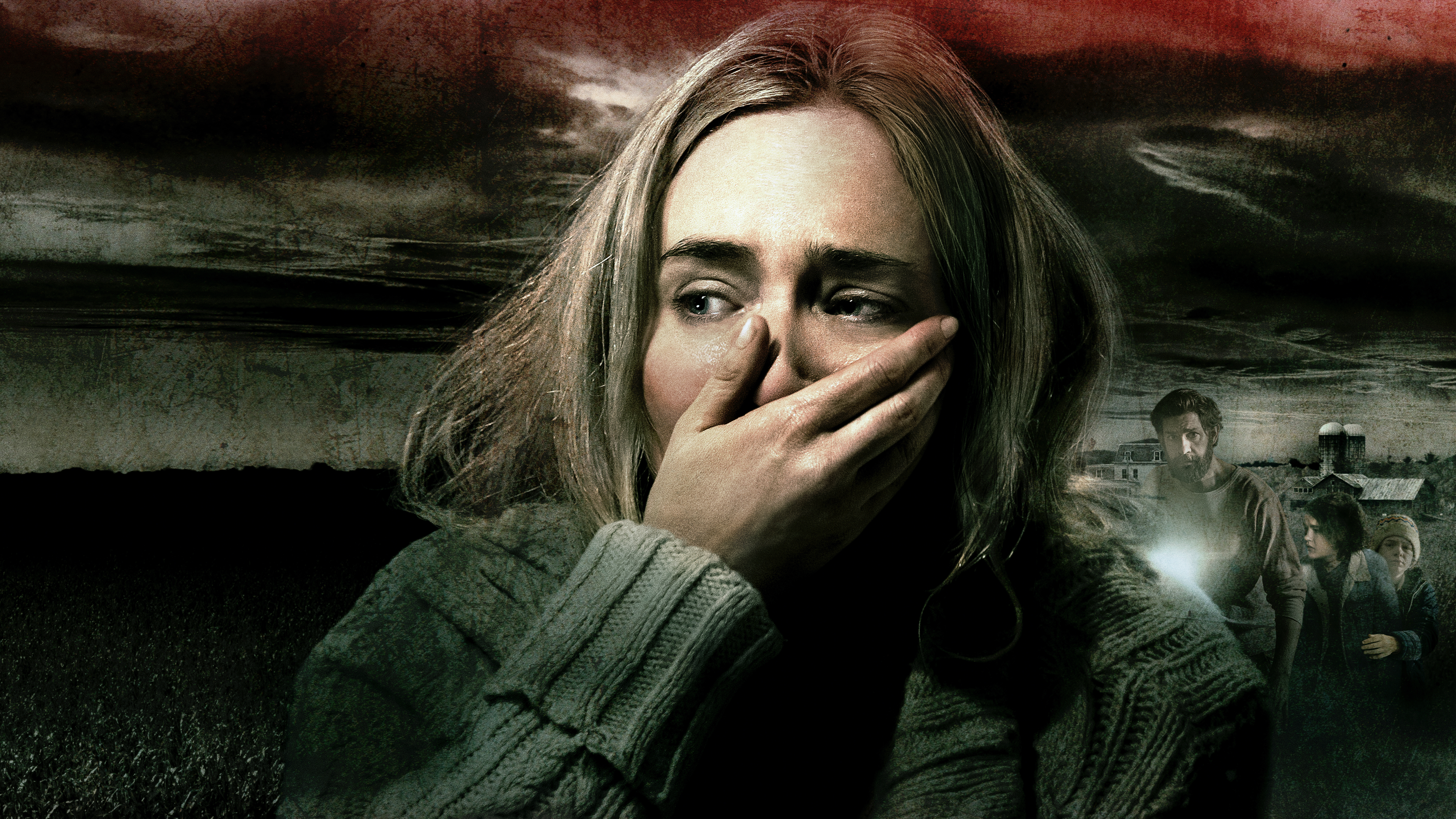 A Quiet Place Emily Blunt 4k 8k Wallpapers , HD Wallpaper & Backgrounds