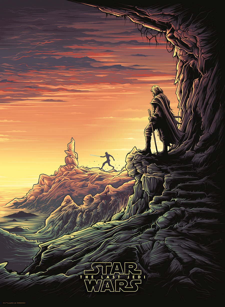 Dan Mumford Star Wars - Star Wars The Last Jedi Art , HD Wallpaper & Backgrounds