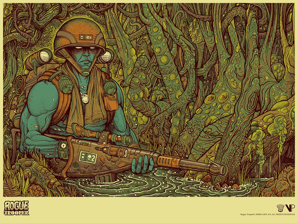 Rogue Trooper By Florian Bertmer - Florian Bertmer , HD Wallpaper & Backgrounds