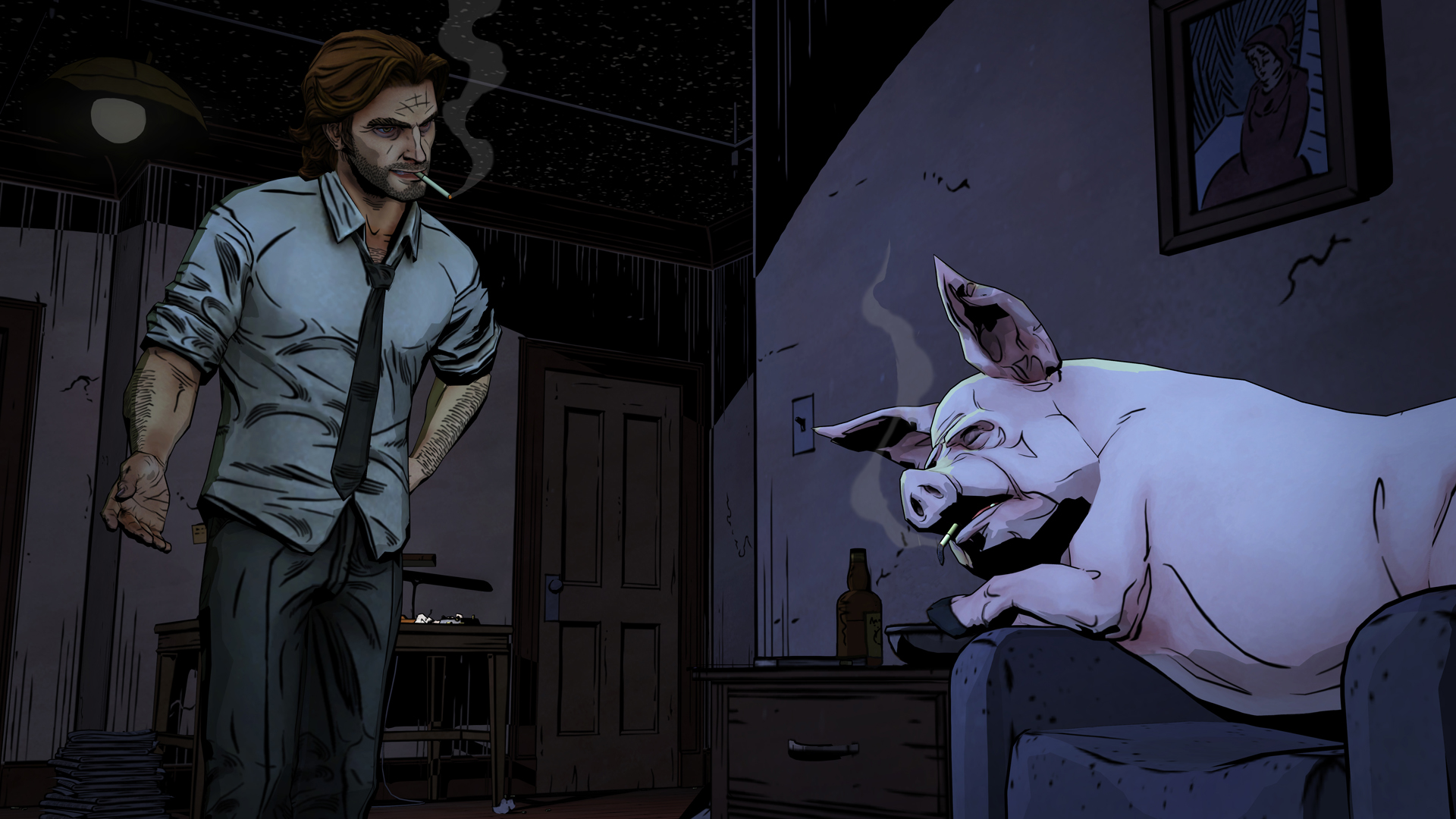 Telltale The Wolf Among Us Season 2 Delayed Until - Wolf Among Us Game , HD Wallpaper & Backgrounds
