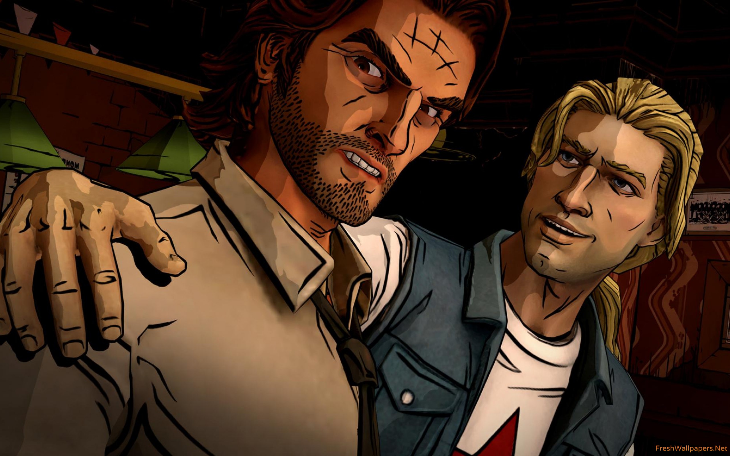 Bigby Wolf And Jack Horner - Fiction , HD Wallpaper & Backgrounds