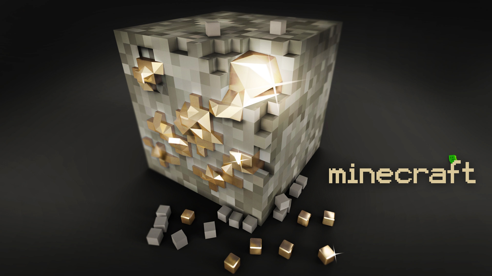 Minecraft Wallpaper Cube , HD Wallpaper & Backgrounds