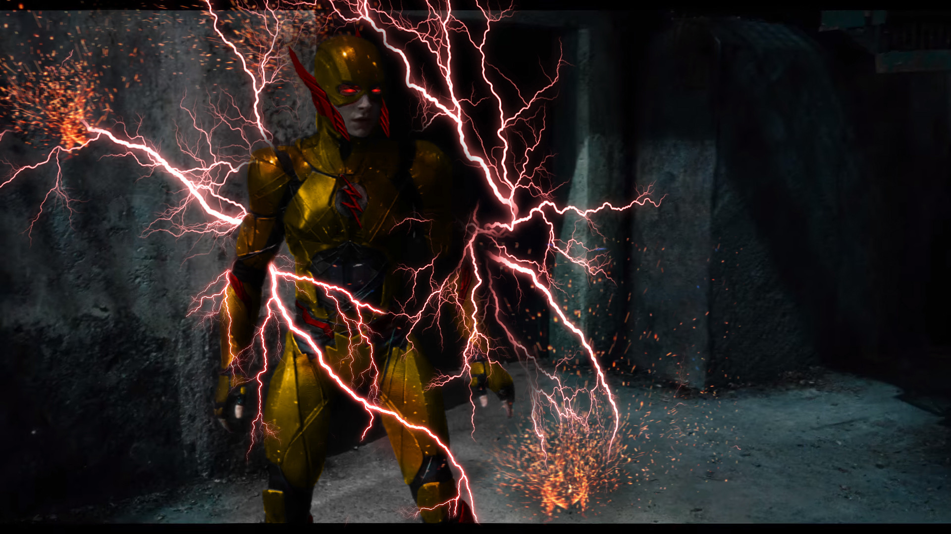 Reverse Flash Phone Wallpaper - Reverse Flash Ezra Miller , HD Wallpaper & Backgrounds