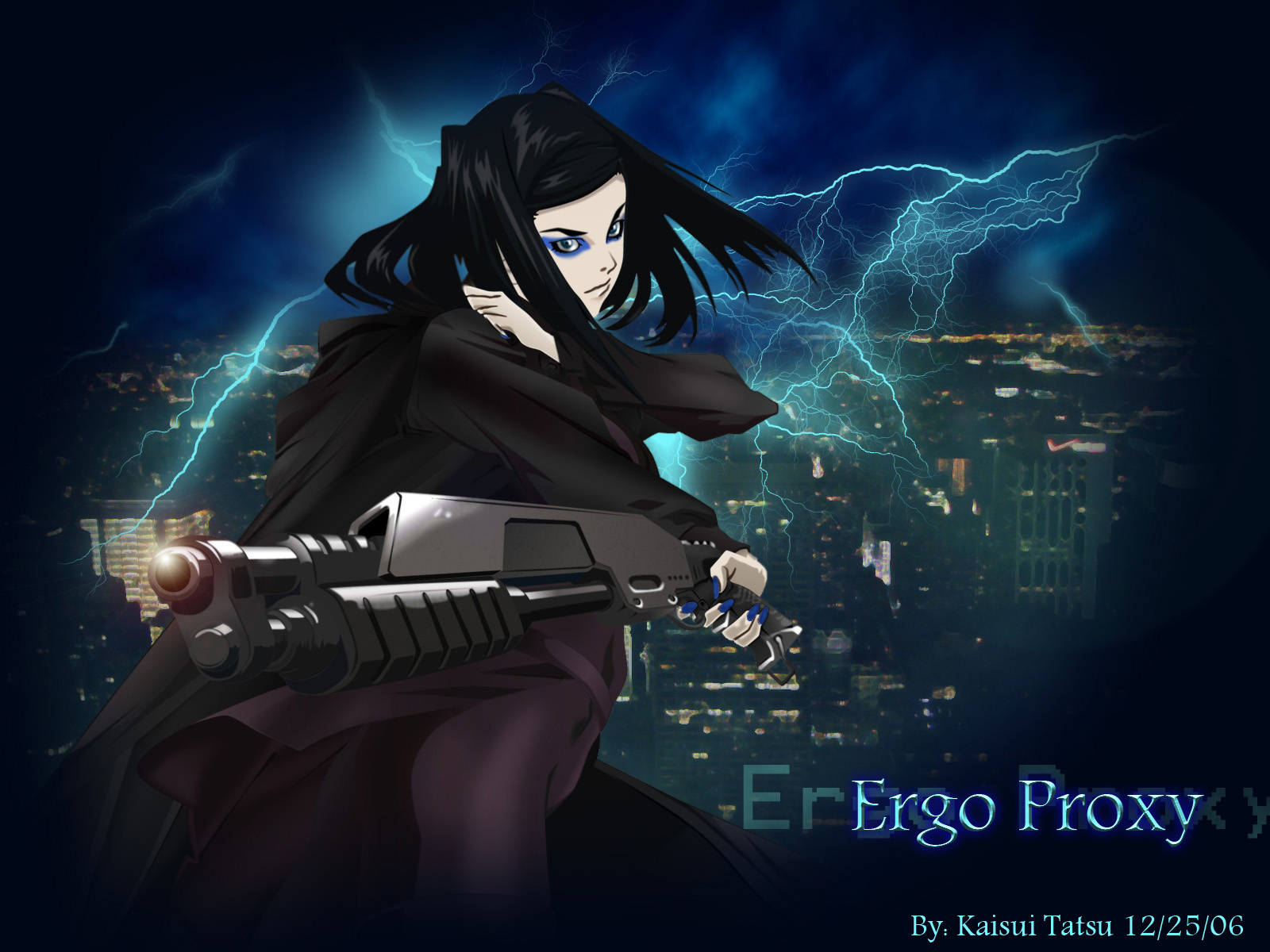 Ergo Proxy Wallpaper Hd - Ergo Proxy Re L Mayer Fanart , HD Wallpaper & Backgrounds