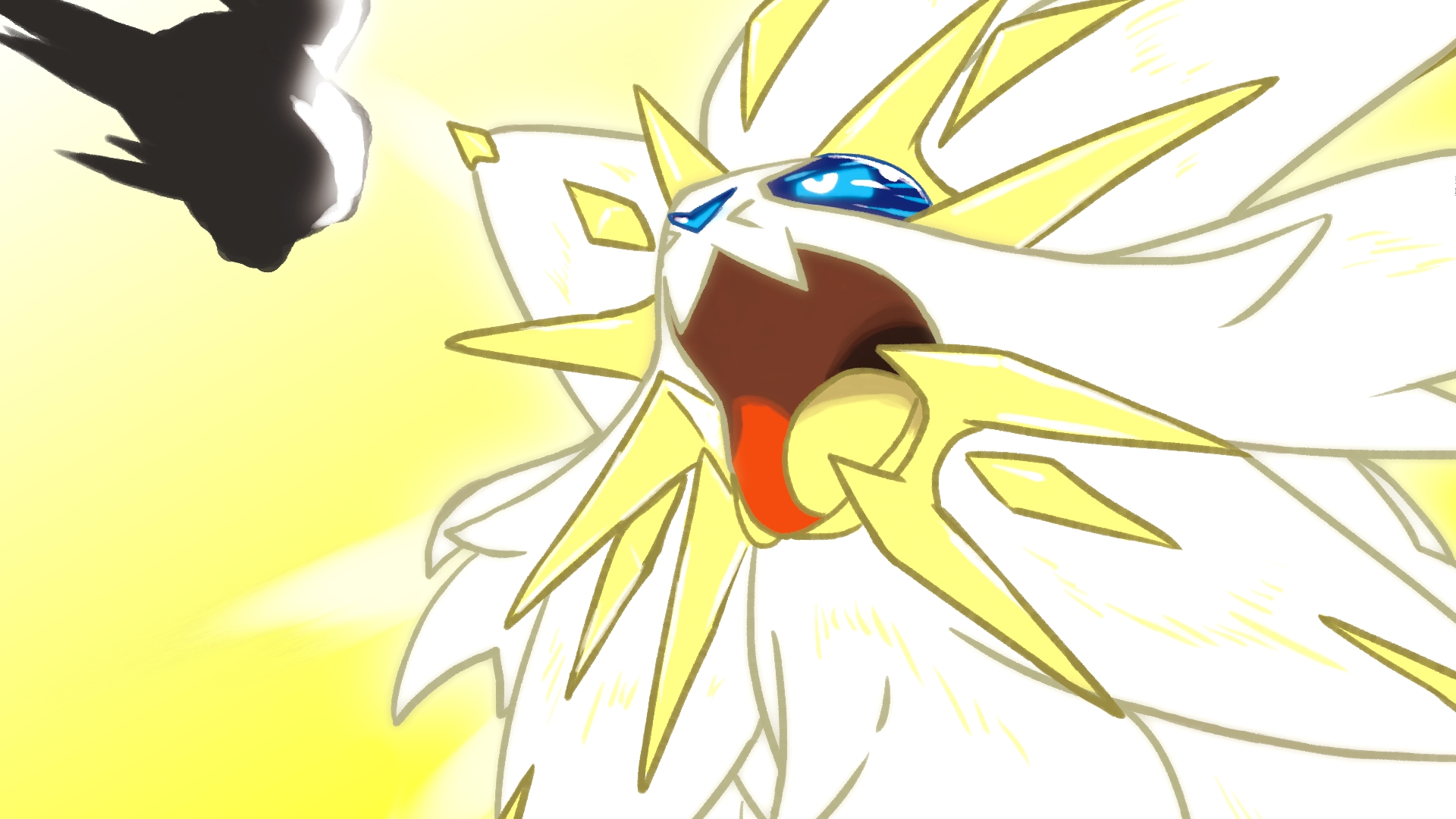 Solgaleo Wallpaper - Pokemon Sun And Moon Radiant Solgaleo , HD Wallpaper & Backgrounds