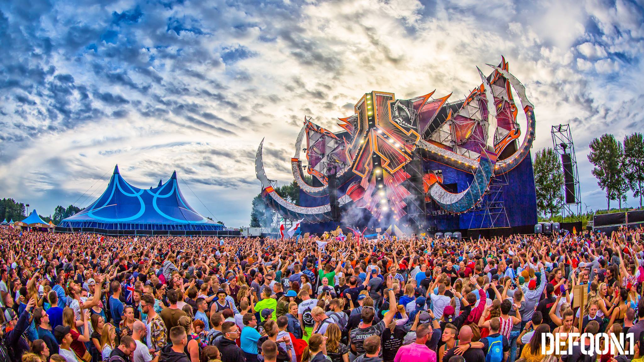 The Award Winning Three Day Hardstyle Festival This - Defqon 1 2018 Uv , HD Wallpaper & Backgrounds