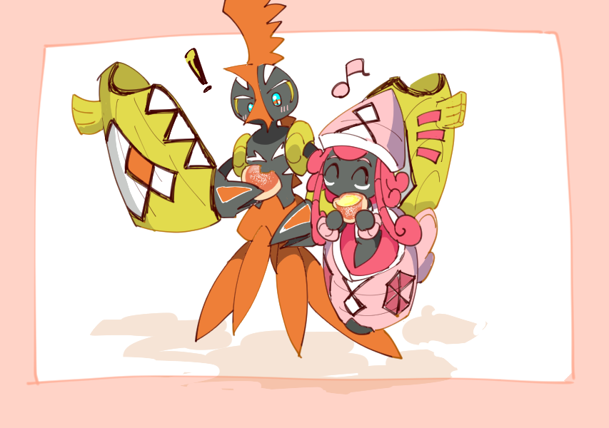 View Tumblr Oj79kk5tpy1ua5x4vo1 1280 , - Tapu Koko X Tapu Lele , HD Wallpaper & Backgrounds