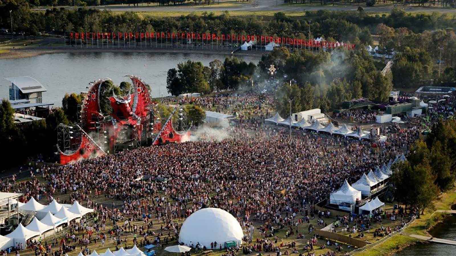 Large Crowd At Defqon - Defqon 1 Stage , HD Wallpaper & Backgrounds