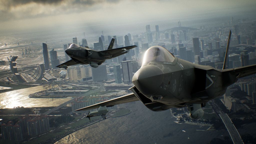 Ace Combat 7 F 35 , HD Wallpaper & Backgrounds