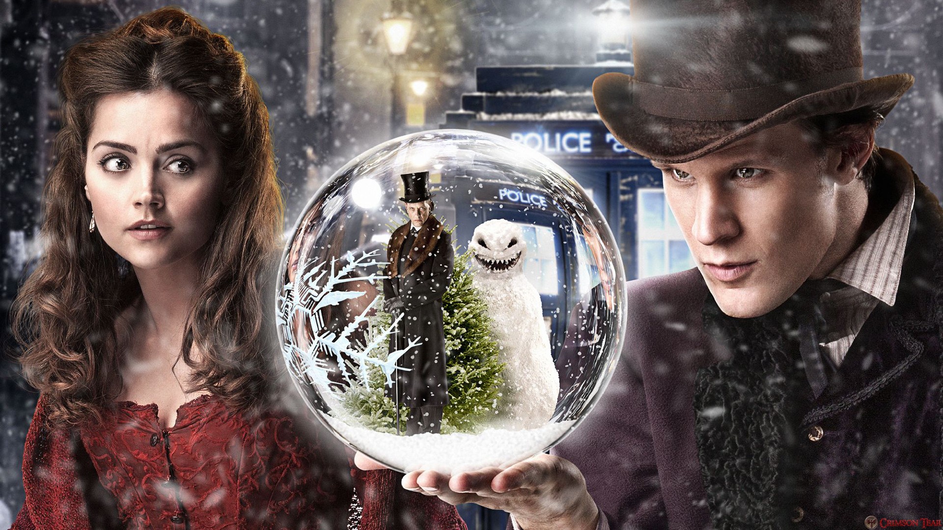 A Doctor Who Themed Wallpaper From The Snowmen [1920x1080 - Doctor Who The Snowmen , HD Wallpaper & Backgrounds
