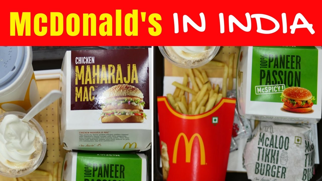 Mcdonald's In India - Mcdonalds India , HD Wallpaper & Backgrounds