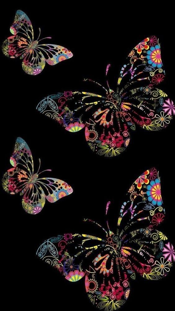 Pin By Annetta Mcd On Embroidery - Color Mariposas Fondo De Pantalla , HD Wallpaper & Backgrounds
