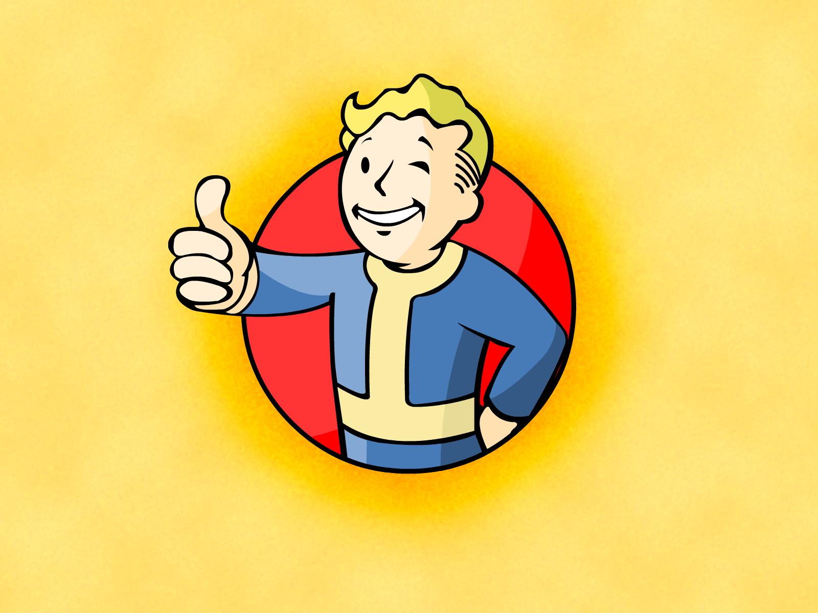 Pip Boy Wallpaper - Vault Boy Hd , HD Wallpaper & Backgrounds