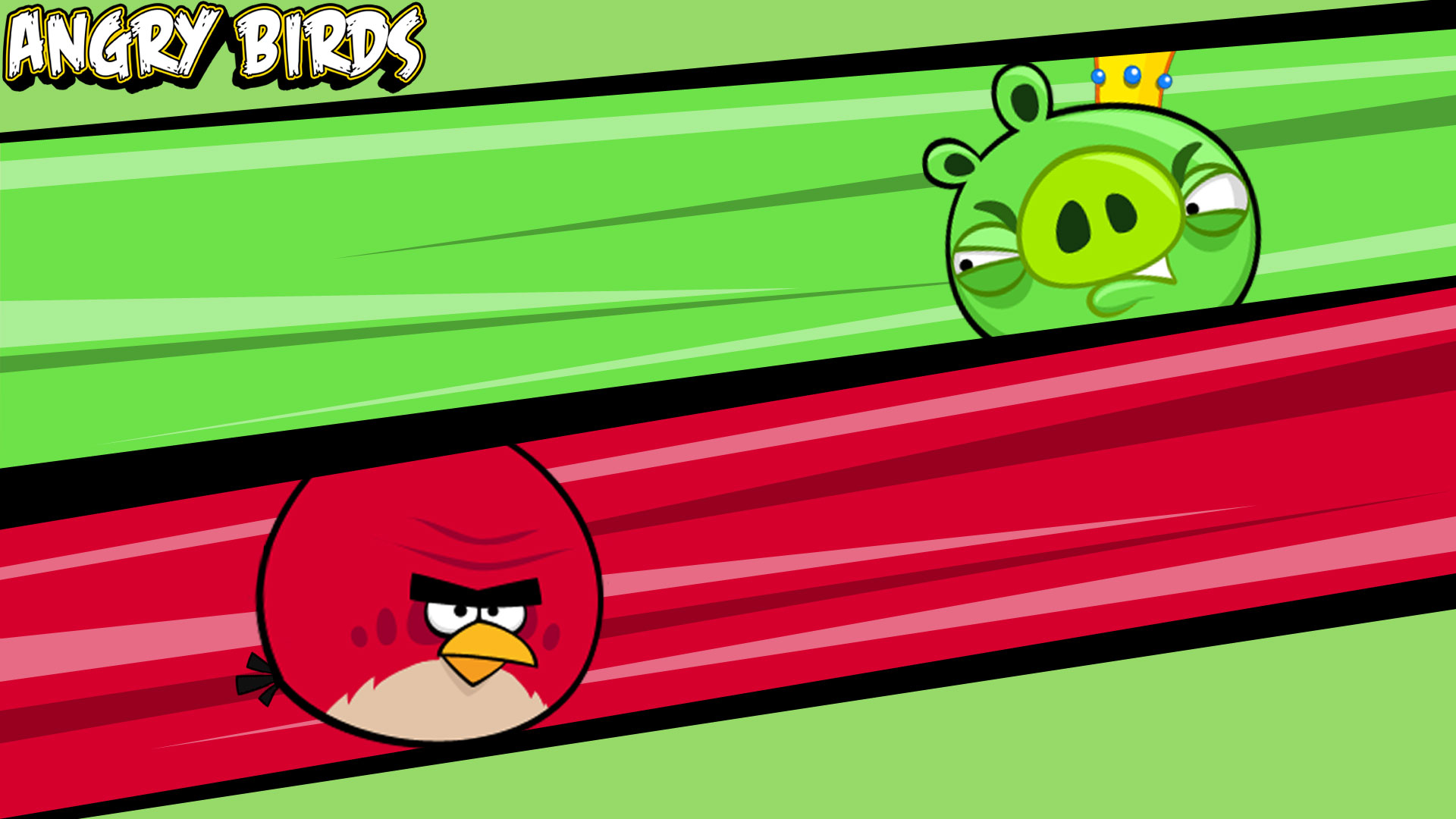 Big Brother Bird Vs King Pig - Angry Birds Red Pig , HD Wallpaper & Backgrounds