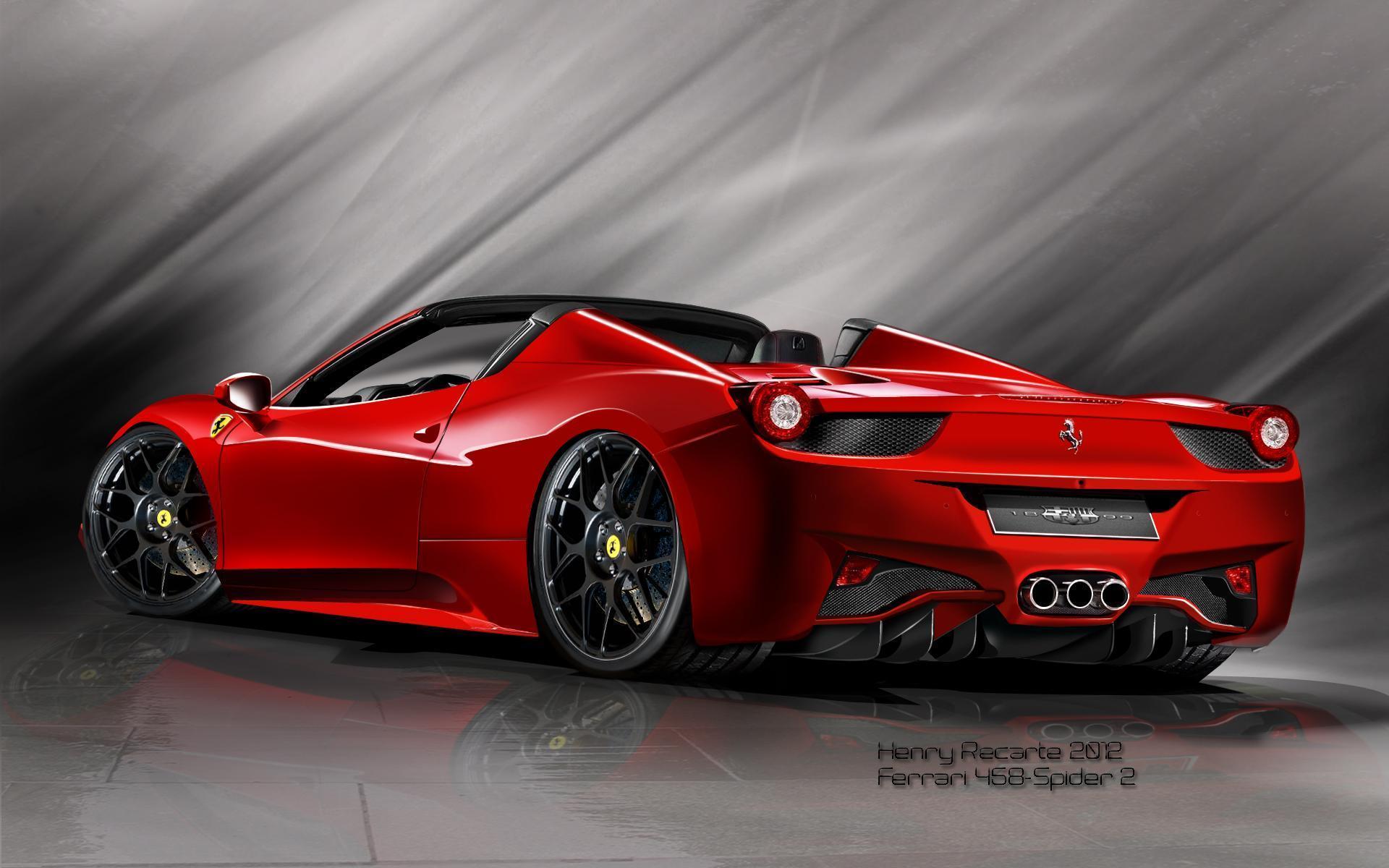 Ferrari 458 Spider Wallpaper 16 1920 X 1200 Stmed Net - Ferrari 458 Italia Spyder Wallpaper Hd , HD Wallpaper & Backgrounds