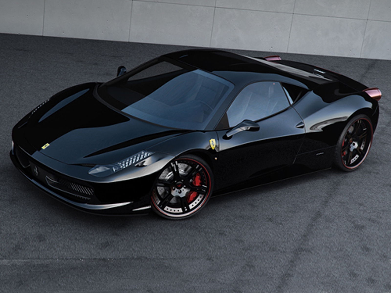 Ferrari 458 Spider Black
