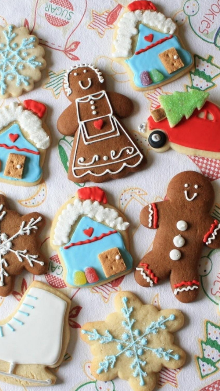 Lebkuchen, Sugar Cookie, Gingerbread House, Christmas - Gingerbread Man Sugar Cookie , HD Wallpaper & Backgrounds
