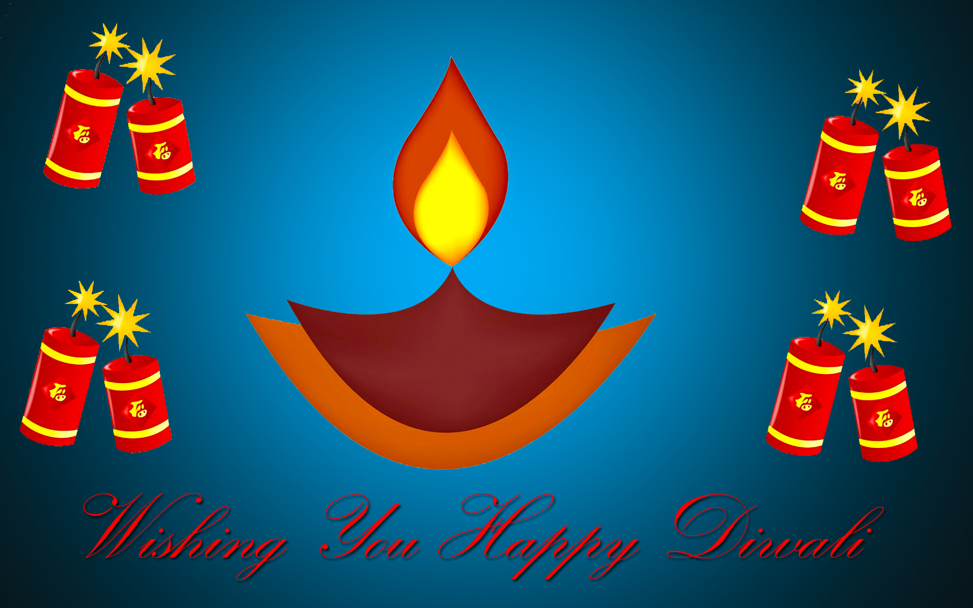 Diwali Diya And Crackers - Diwali , HD Wallpaper & Backgrounds