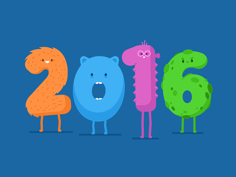 Funny Happy New Year 2017 Gif Animation Wallpaper - 2017 Gif , HD Wallpaper & Backgrounds