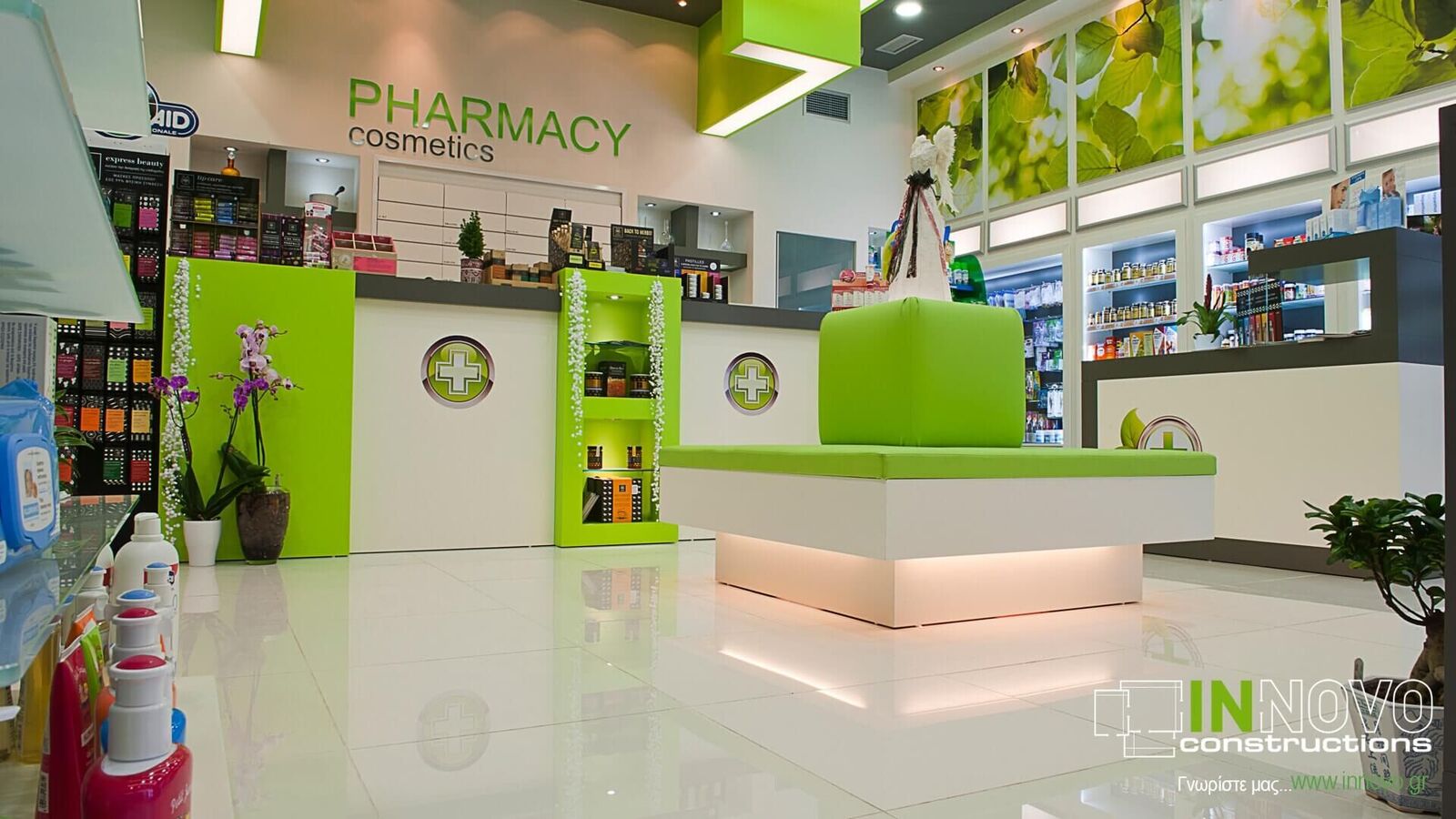 Pharmacy Renovation Pharmacy Axarnai 2 - Outlet Store , HD Wallpaper & Backgrounds
