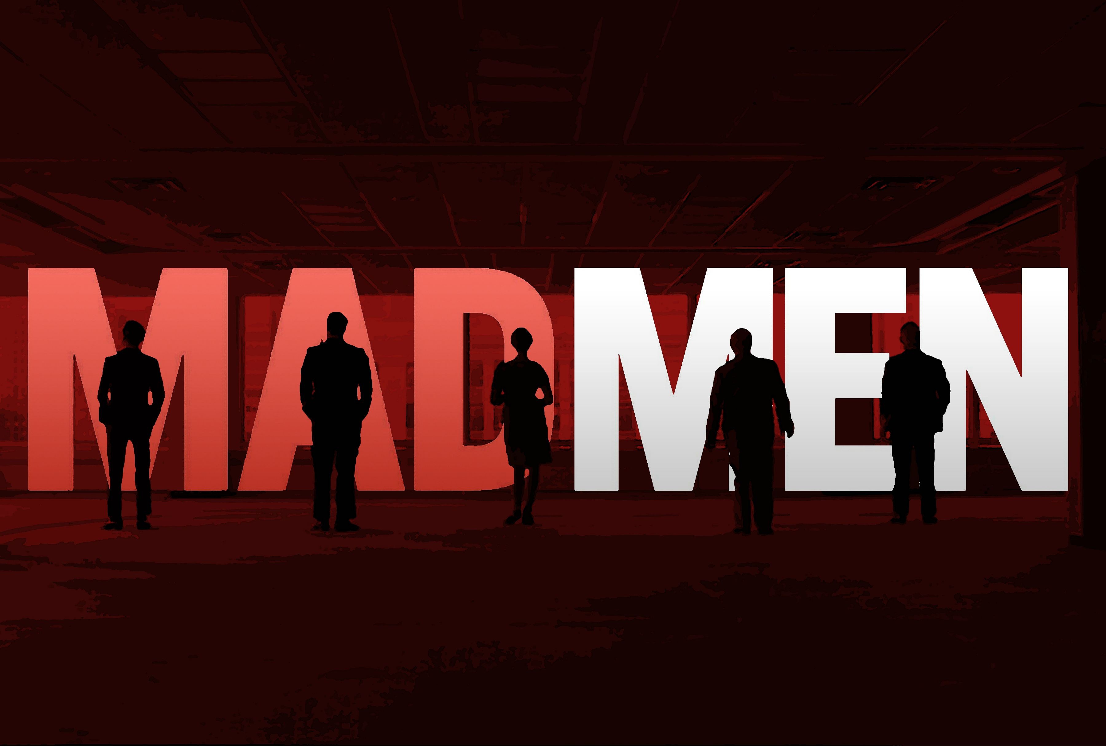 Mad Men, Silhouette, Tv, Typography - Mad Men Wallpaper Red , HD Wallpaper & Backgrounds