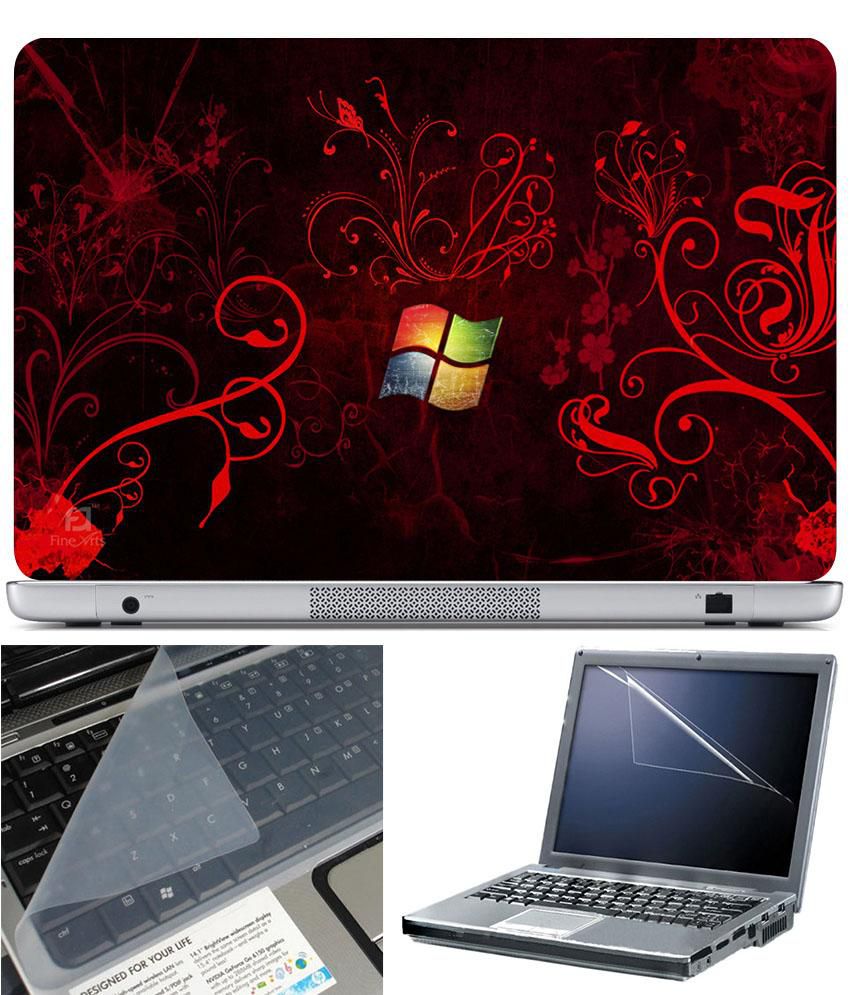 Finearts Textured Laptop Skin With Key Guard And Screen - Hp Laptop Skins 15.6 Inch , HD Wallpaper & Backgrounds