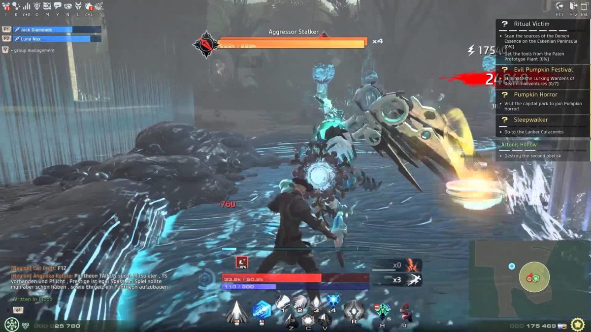 Skyforge Gameplay Artoni's Hollow Squad By 16k Prestige - Pc Game , HD Wallpaper & Backgrounds